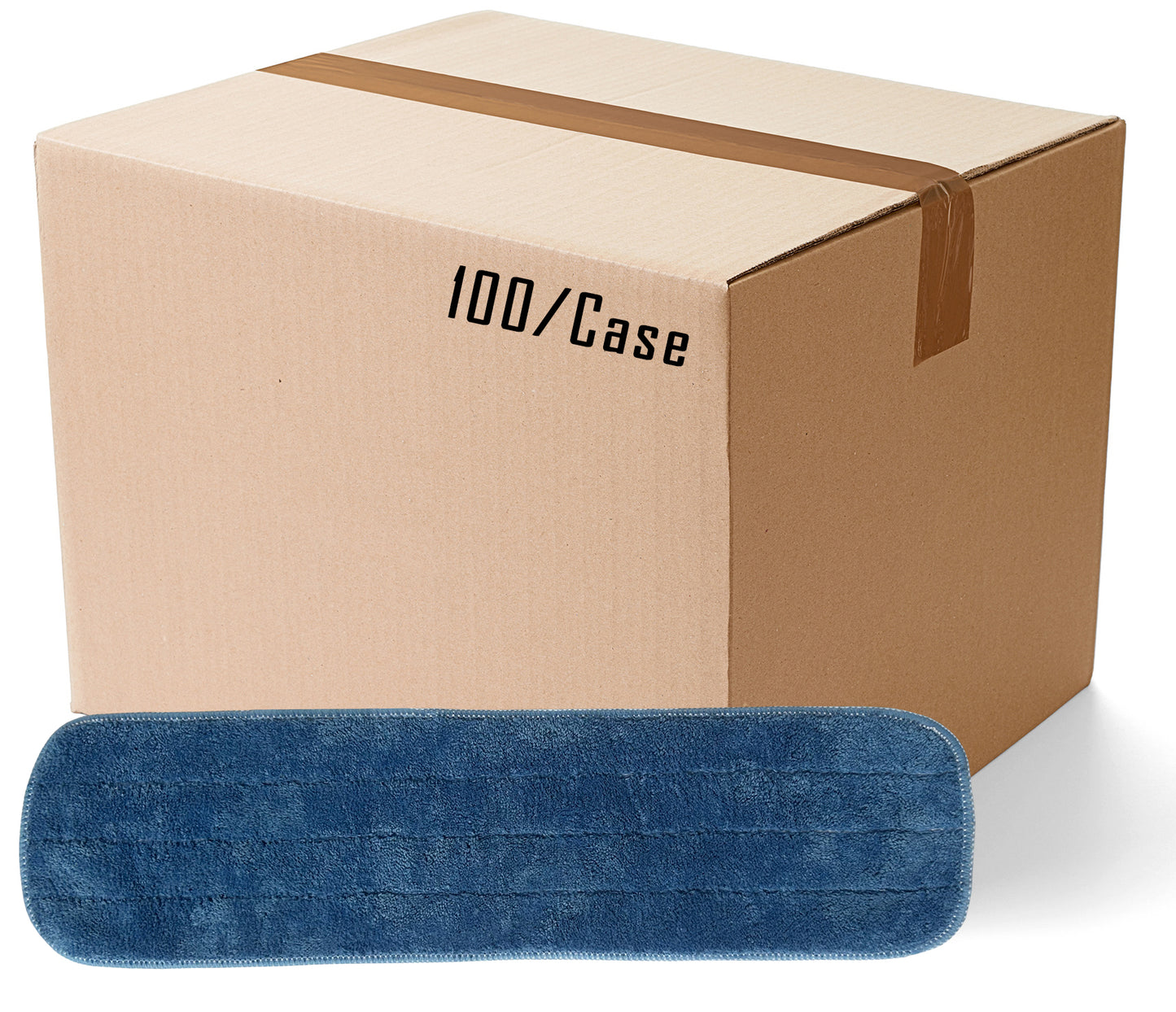 Cut-Pile Microfiber Hook and Loop Wet/Dry Mopping Pad