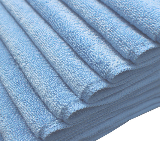 Microfiber Cleaning Cloths - Terry 16" X 16" - Professional Quality 300gsm