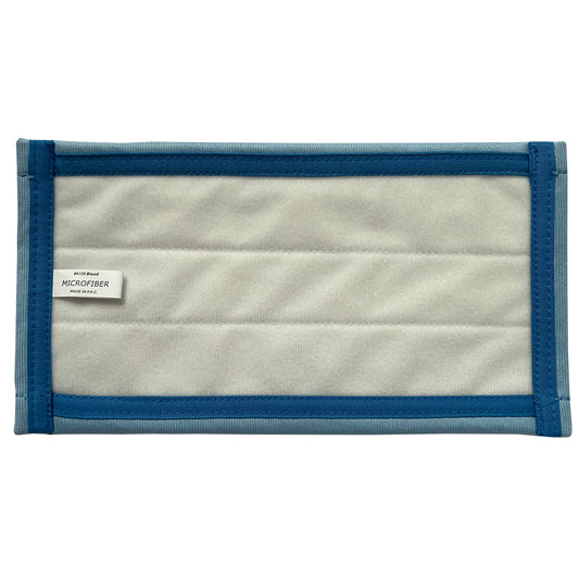 Blue Microfiber Glass Cleaning Pad - 12 Inch
