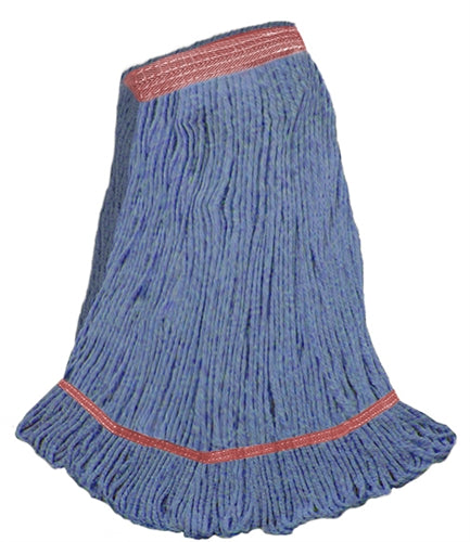 Wet Mop | Blue blend Looped-End | Large Narrow