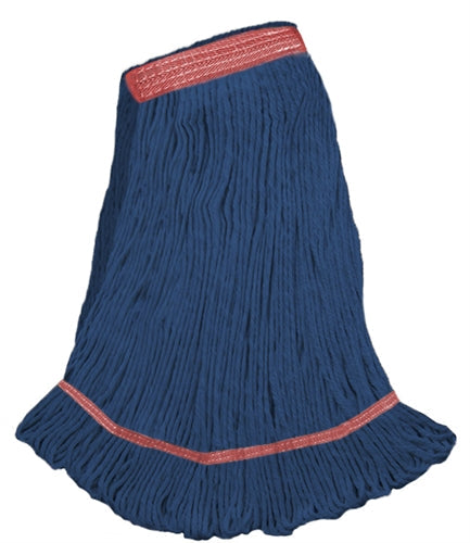 Wet Mops | Blue Premium Looped-End | Large Narrow