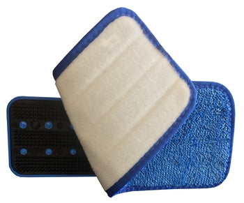 10" - Standard Loop Pile Microfiber Hook and Loop Wall Washing Pad