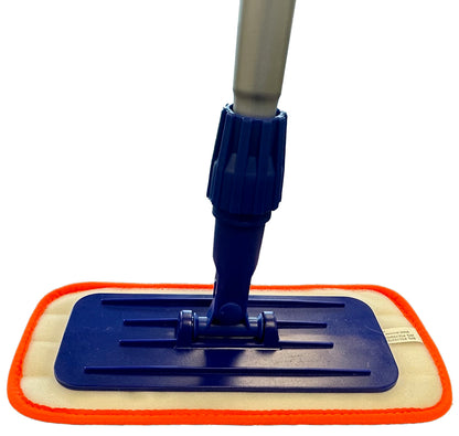 Plastic Microfiber Frame - 9" x 3 3/4" Blue with Hook and Loop