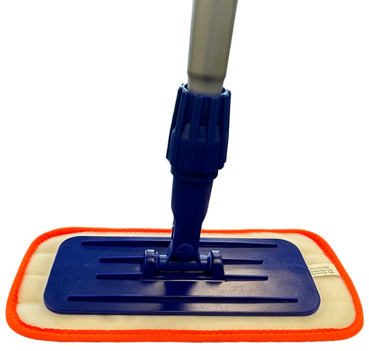 Plastic Microfiber Frame - 9" x 3 3/4" Blue with Hook and Loop