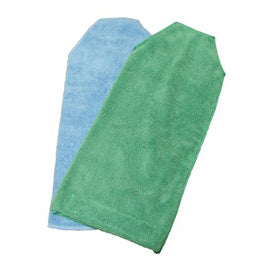 Included in the Office Pride Microfiber Mop Pad Start-up Kit: microfiber static duster covers