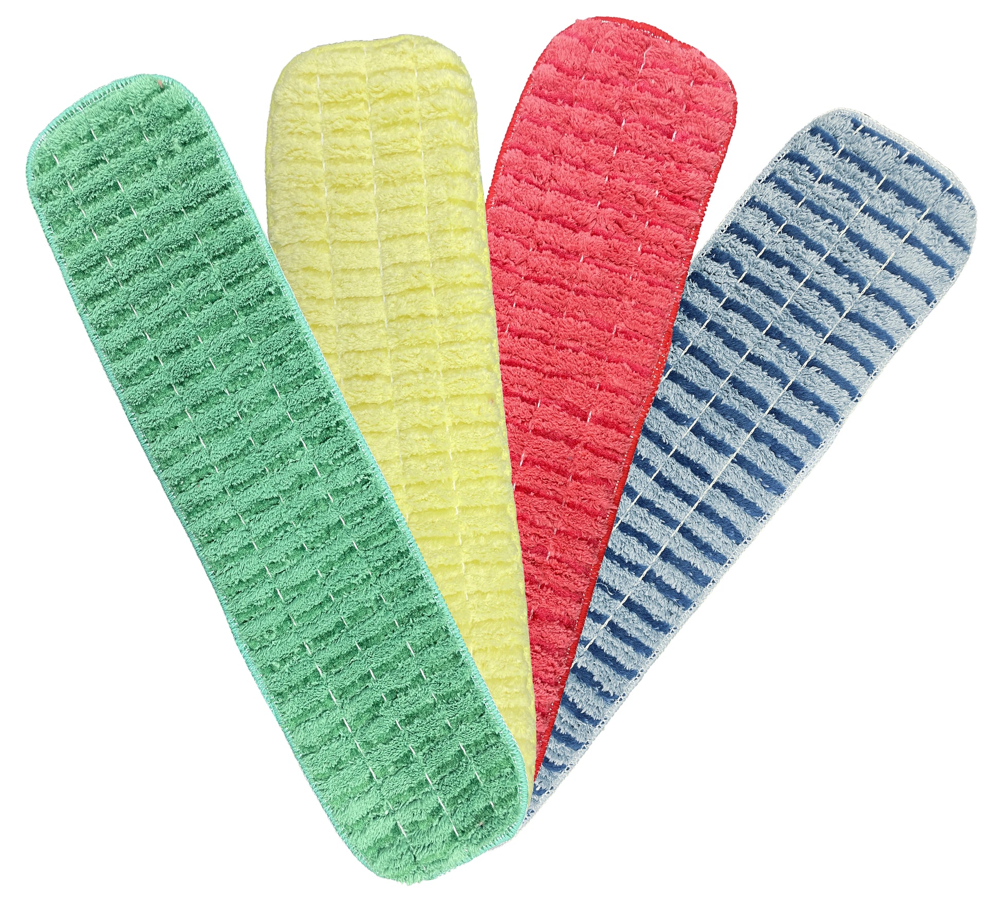 Microfiber Mop - Color Coded - Scrubber