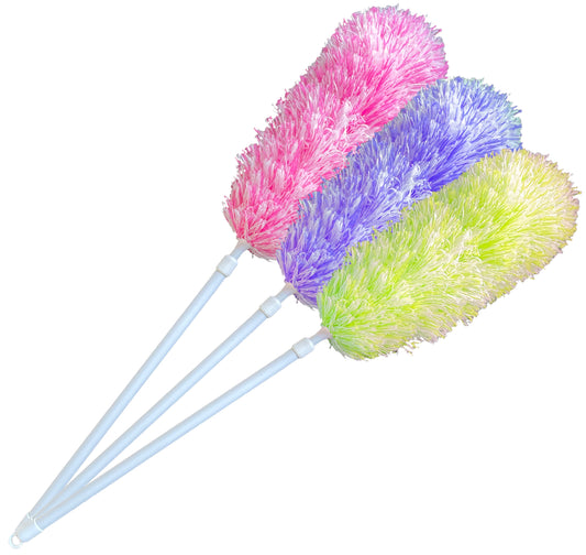28" – 40" Microfiber Static Duster — Assorted Colors