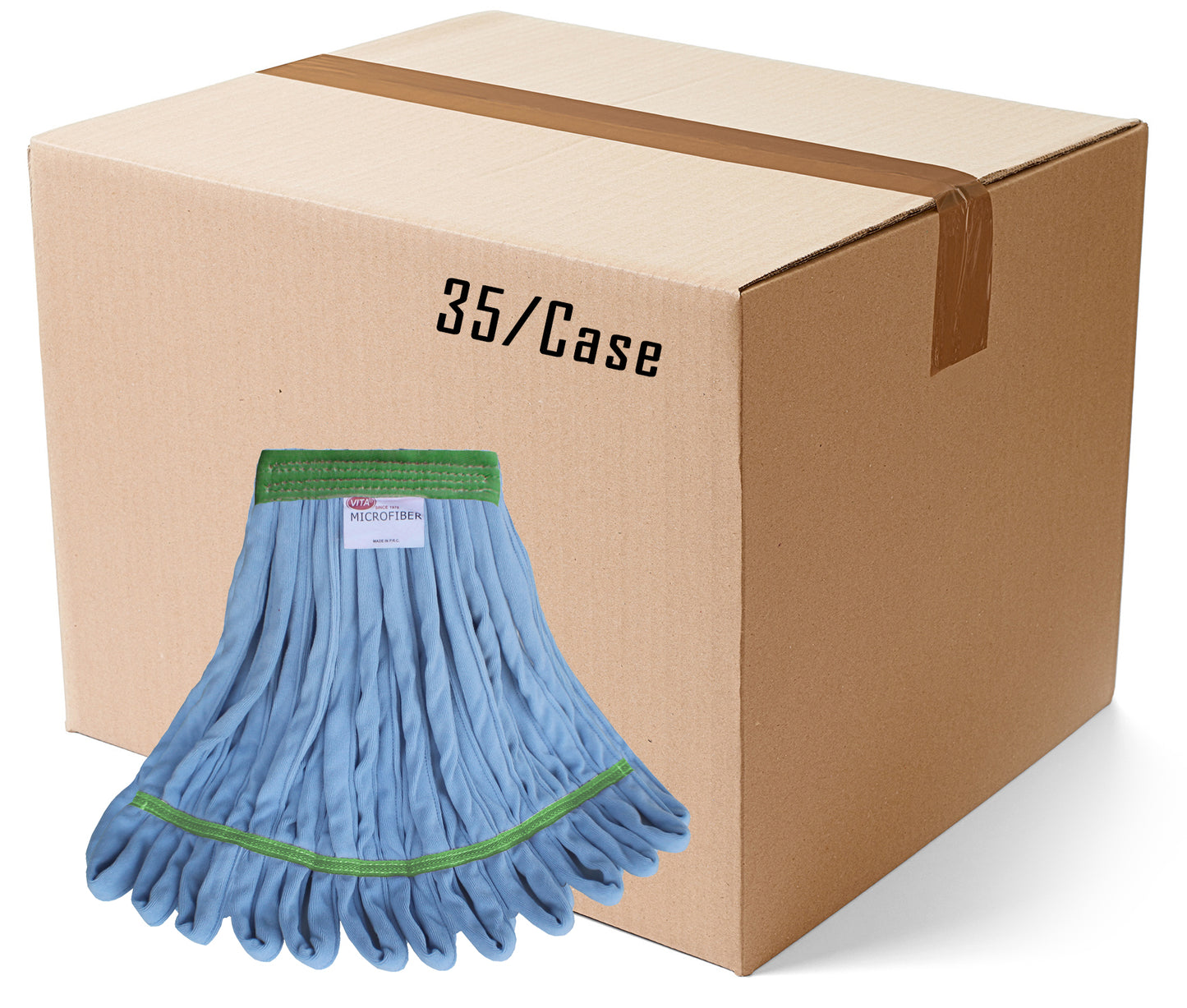 Microfiber Rough Floor Looped-End Wet Mop