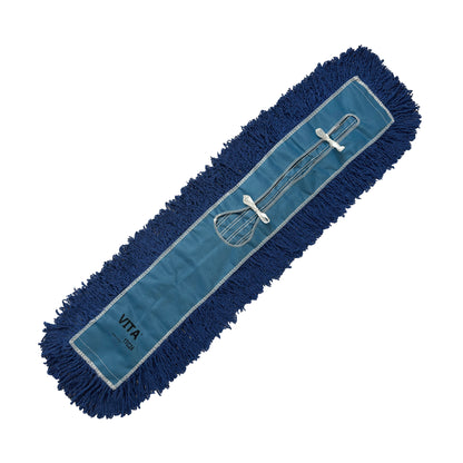 Kit completo de trapeador para polvo - Grado industrial de circuito cerrado trenzado - Lavable