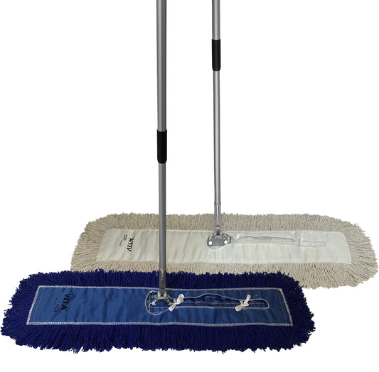 Dust Mop Complete Kit — Twisted Closed-Loop Industrial Grade