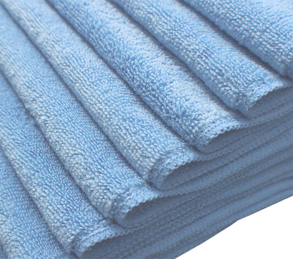 Microfiber Cleaning Cloths - Terry 16" X 16" - Professional Quality 300gsm