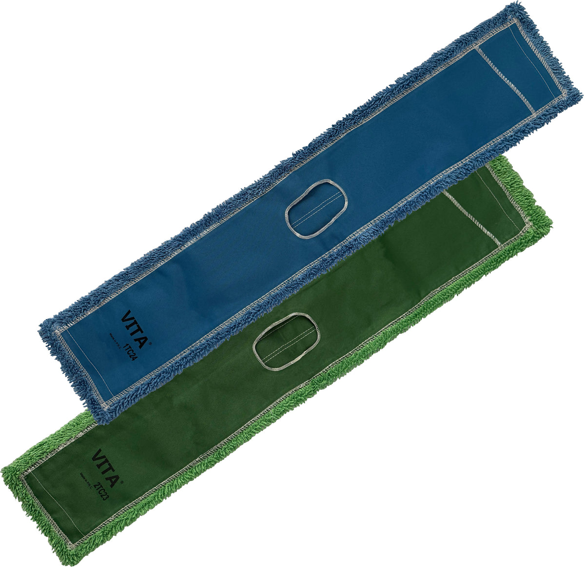 Included in the Anago Connecticut Kit: 24 inch industrial microfiber closed-loop dust mop head