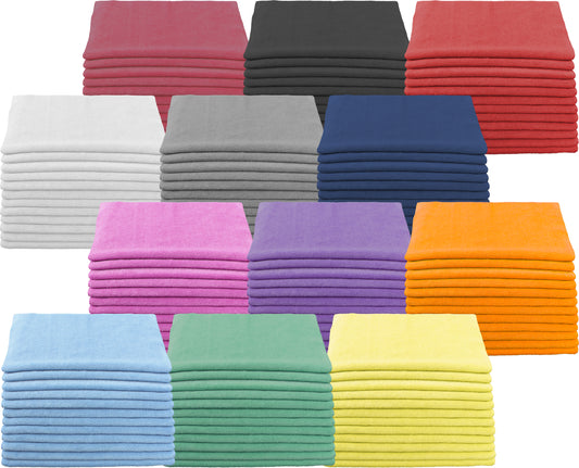 Microfiber Cleaning Cloths — Terry 16" x 16" — 300gsm