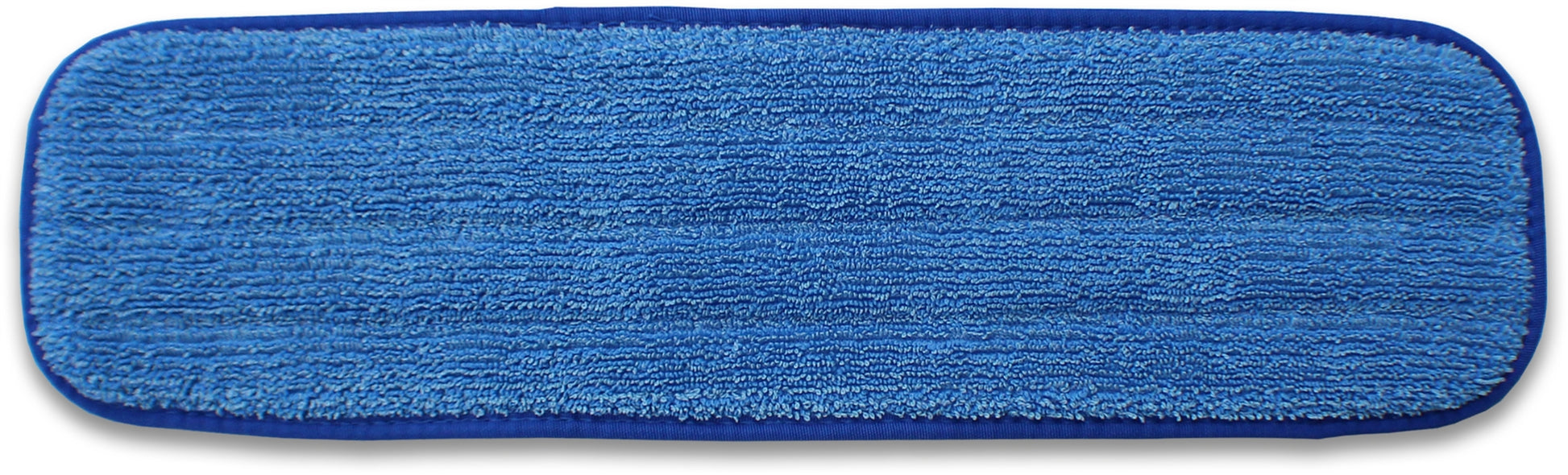 Microfiber Floor Cleaning Mop Pads | 18" | Blue Binding