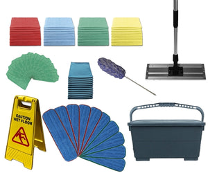 Office Pride Microfiber Mop Pad Start-up Kit